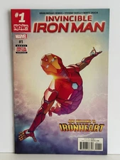 Invincible Iron Man #1 (Marvel Comics January 2017)