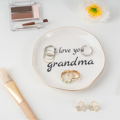 Gifts, Ceramic Jewelry Ring Dish Birthday Gifts Christmas Thanksgiving Grandma