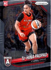 2025 Panini Prizm WNBA Te-Hina Paopao #61 RC Atlanta Dream