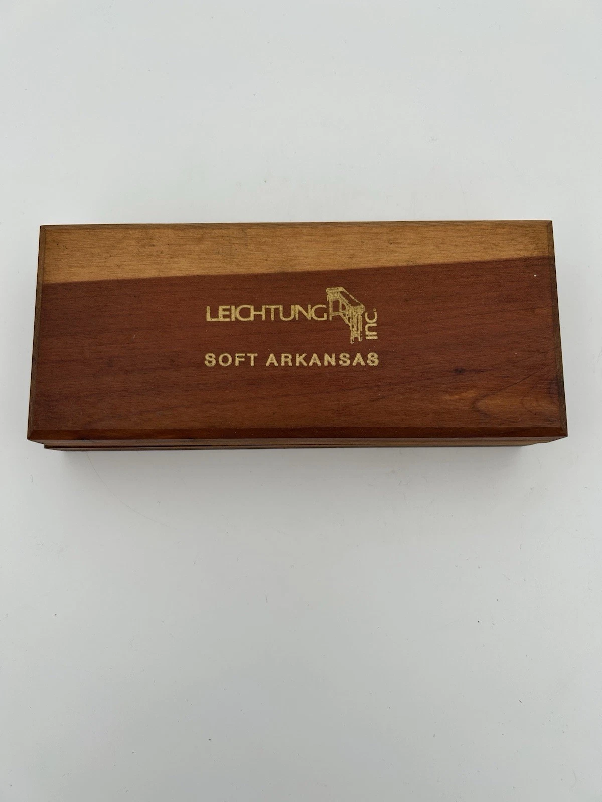 Leichtung Inc New Soft Arkansas Stone W/Cedar Case