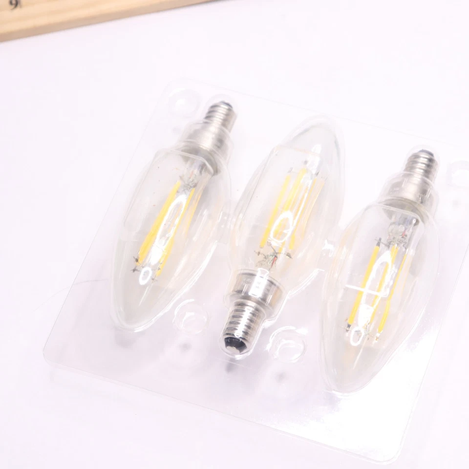(3-Pk) EcoSmart B11 Dimmable Energy Star Filament LED Vintage Edison Light Bulb - Image 4 of 4