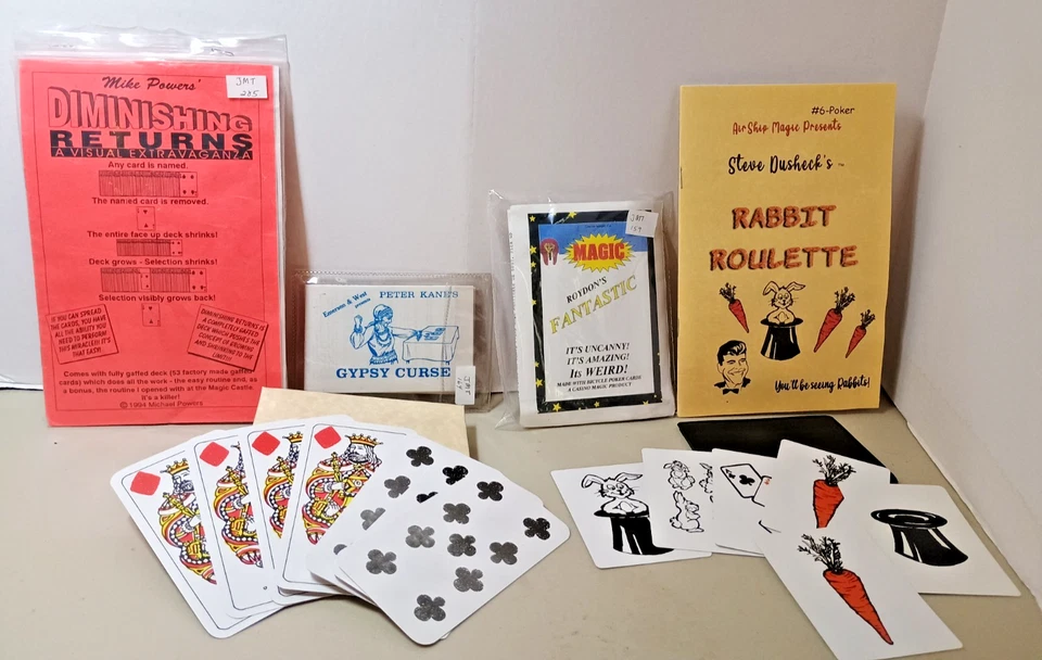Lot of New & Vintage Magic #489 Royton, Dave Forrrest, Gyspy Curse, Mike Powers - Image 1 of 1