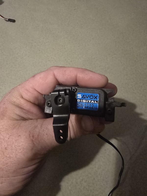 Savox sw-1212SG w/Traxxas Xmaxx adapter & NSDRC horn