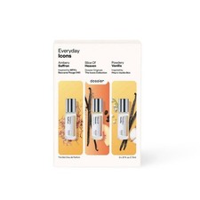 Dossier Everyday Icons Perfume Trio Set 3pc Fragrance Sealed New In BOX