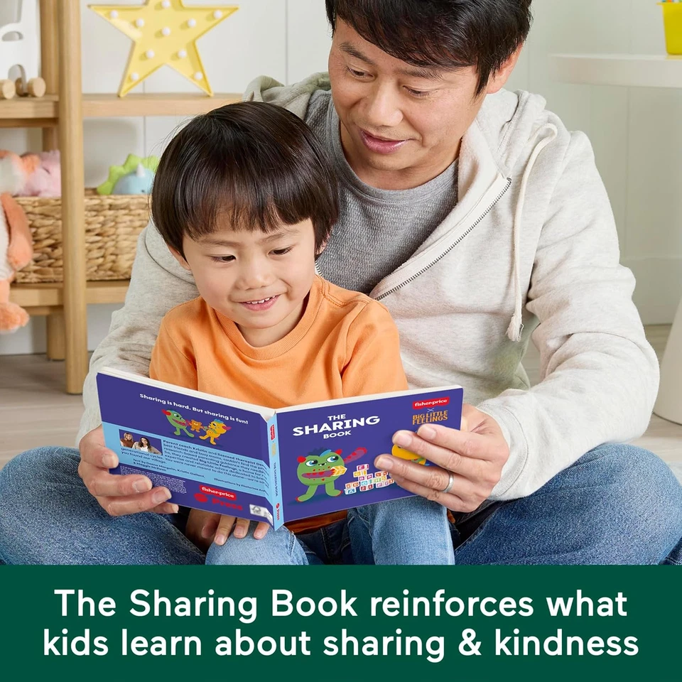 Fisher-Price Big Little Feelings Sharing Kit 18 Piezas Juego de Actividades Juguete Nuevo Foto 4 de 4