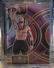2024 Panini Select WWE Purple Prizm Roman Reigns /99