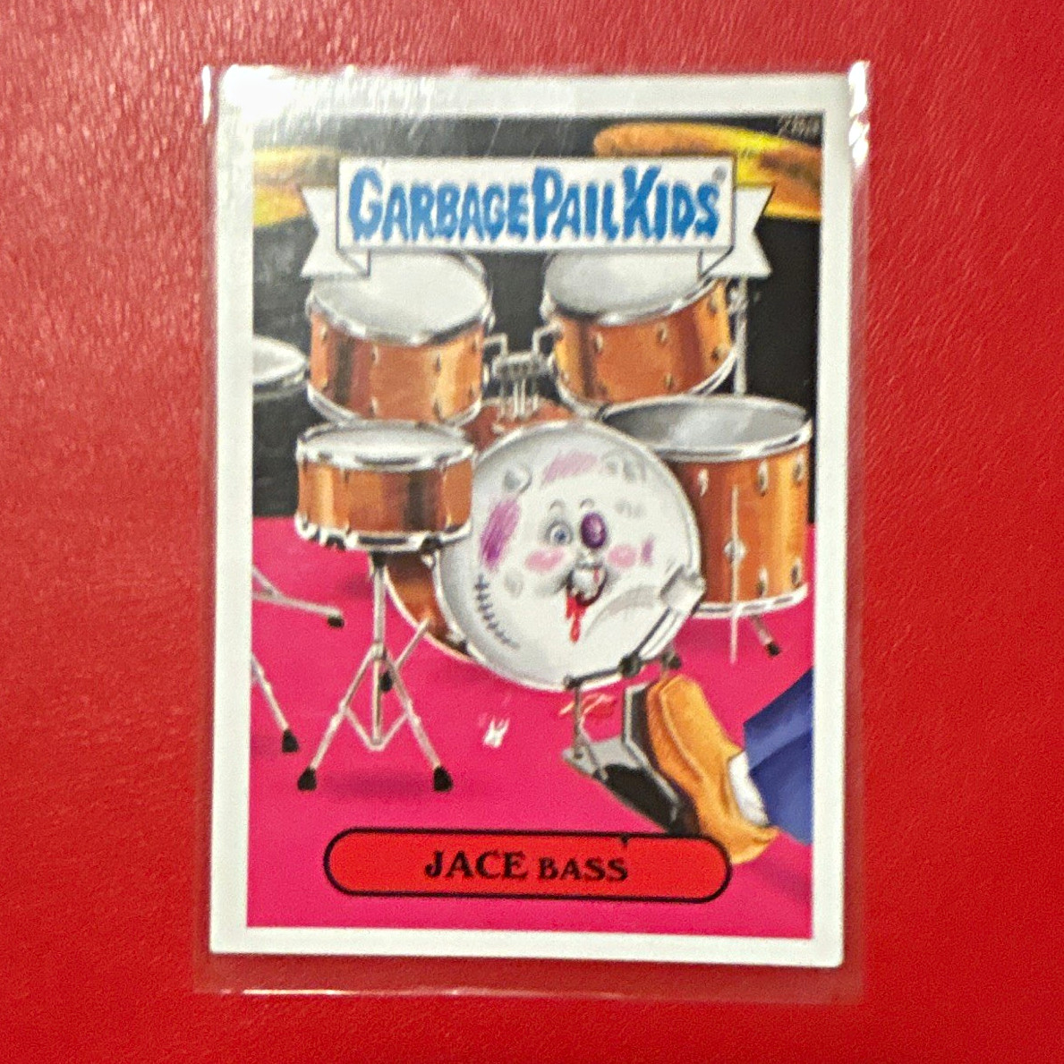 Topps Garbage Pail Kids Jace Bass Sticker Non-Sport Trading Card