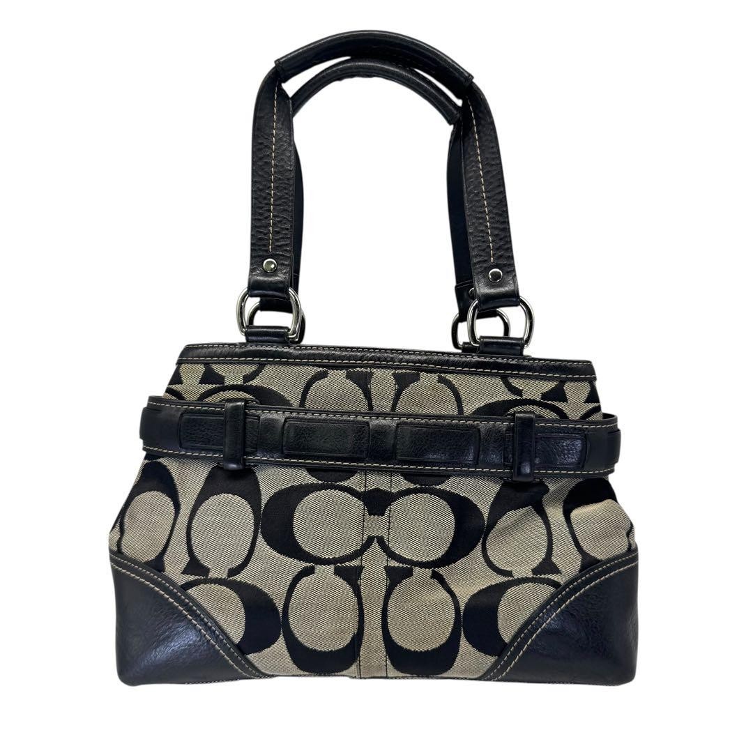 Excellent Condition COACH Handbag Python Embossed… - image 3