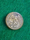 Civil War (1861-65) U.S. Marine Uniform Button Non Dug Waterbury Co.