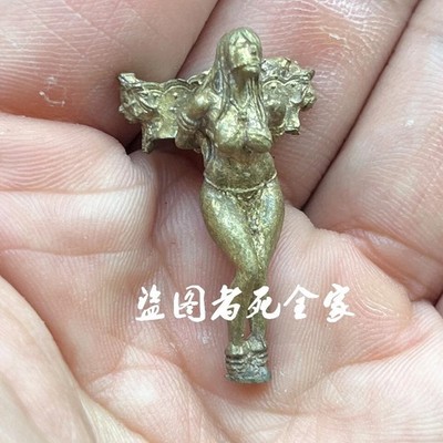 Solid Brass Crocodile Statue Alligator Figurine Paper Weight Table Decor Collect