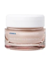 Korres Night Brightening Sleeping Facial Cream Apothecary Wild Rose Open Box
