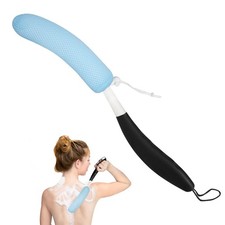 Long Handled Shower Brush, Non-Slip Long Handle Bath Brush, Back Body Brush G...