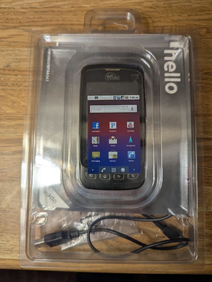 Used Virgin Mobile Kyocera 3G Loft CDMA Phone - Image 3 of 4