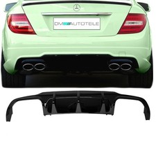Mercedes W204 C204 Diffusor Stoßstange Schwarz Hochglanz +Zubehör für C63 AMG Mercedes W204 C204 Diffusor Stoßstange Schwarz Hochglanz +Zubehör für C63 AMG