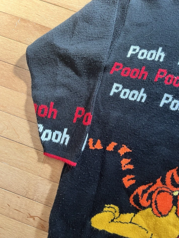 Suéter Tejido Winnie the Pooh & Tiger Años 90 Disney Talla Grande EE. UU. Foto 3 de 4