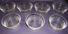 VINTAGE PYREX SET OF SEVEN (7) GLASS 6 OZ CUSTARD DISHES NO.463
