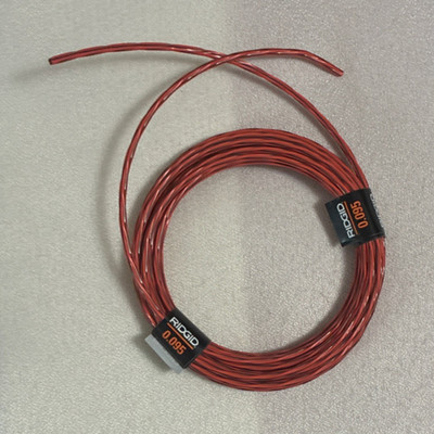 RIDGID Red Solid Bare Copper Wire Coil Industrial 1-Conductor 0.095 MPN