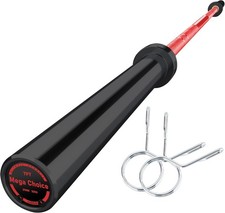 7FT Olympic Barbell Weight Bar For Home Gym Weightlifting Fit 2" 1500LB Capacity
