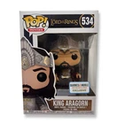 Funko Pop! King Aragorn #534 Lord of the Rings LOTR Barnes & Noble w/ Protector