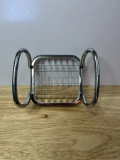 Stainless Steel French Fry Cutter, Silver, Hand Manual, Kitchen, Potatoes