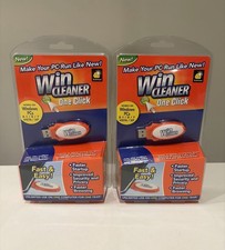 Win Cleaner USB-One Click, Fast  Easy Computer Clean, Optimize, Repair Lot of 2