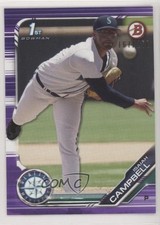 2019 Bowman Draft Purple 167/250 Isaiah Campbell #BD-11 fm0