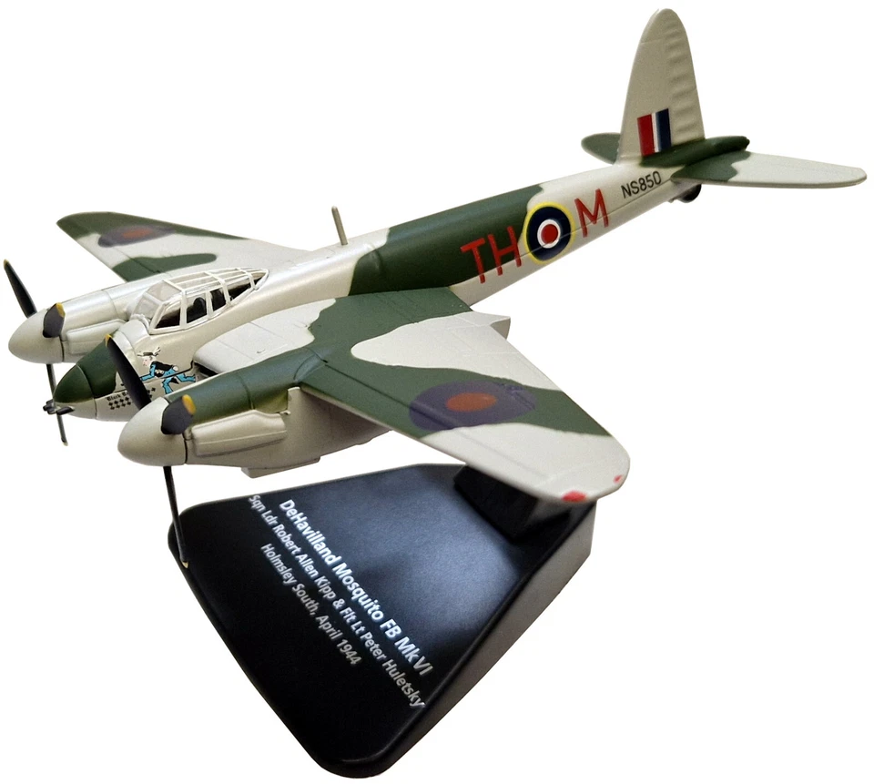 Oxford Diecast Mosquito FB.MkVI, RAF, 1944, 1:72 Scale Diecast Model (AC014) - Image 2 of 3