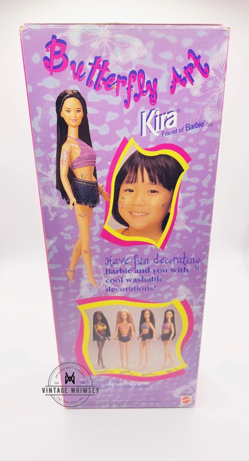 Vintage Mattel Butterfly Art KIRA Friend Of Barbie 1998 eBay