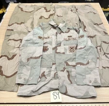 VINTAGE US Army Men's Desert Camo Ripstop Combat Trouser and Jacket Uniform