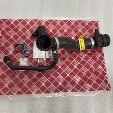 Upper Water Pipe Rubber Coolant Hose For BMW 7 Series F01 F02 17127580955