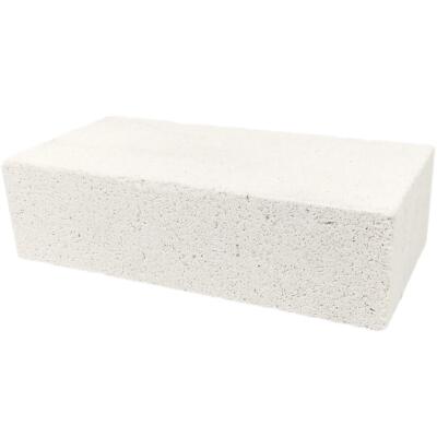 Insulating Fire Brick 2600F Rated 9''x4.5''x2.5'' Single Durable Brick 3126P