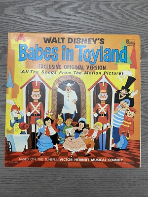 Walt Disney Babes In Toyland Songs From The Motion Picture LP