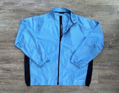 Zero Restriction Jacket Full Zip Performance Golf Tour Series Large Windbreaker