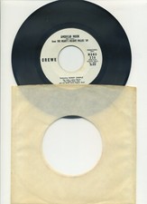 Bobby Dimple - American Moon 1969 Moon Landing Satire PROMO 45 rpm Record