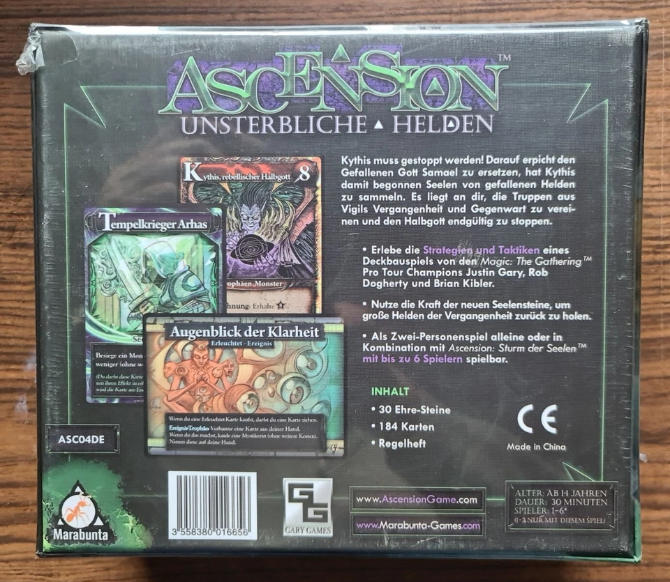 Ascension: Unsterbliche Helden - Marabunta Games - für 1 bis 6 Spieler - Bild 2 von 2