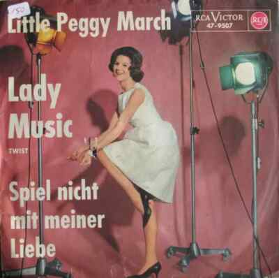 Little Peggy March Lady Music Vinyl Single 7inch NEAR MINT RCA Victor