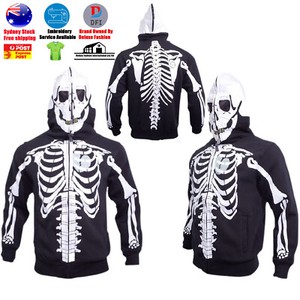 zipperhead skeleton hoodie
