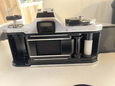 Pentax MX Silver 35mm SLR Film Camera SMC PENTAX-M 50mm F1.7 From