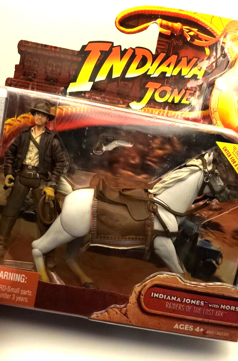 Indiana Jones  With Horse Raiders Of The Lost Arc Hasbro