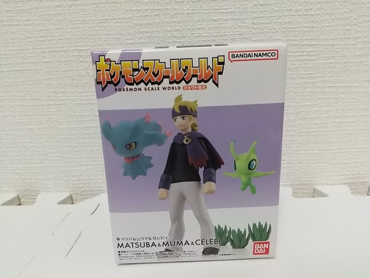 Pokemon Scale World Johto Region Morty Misdreavus Celebi Figure 1