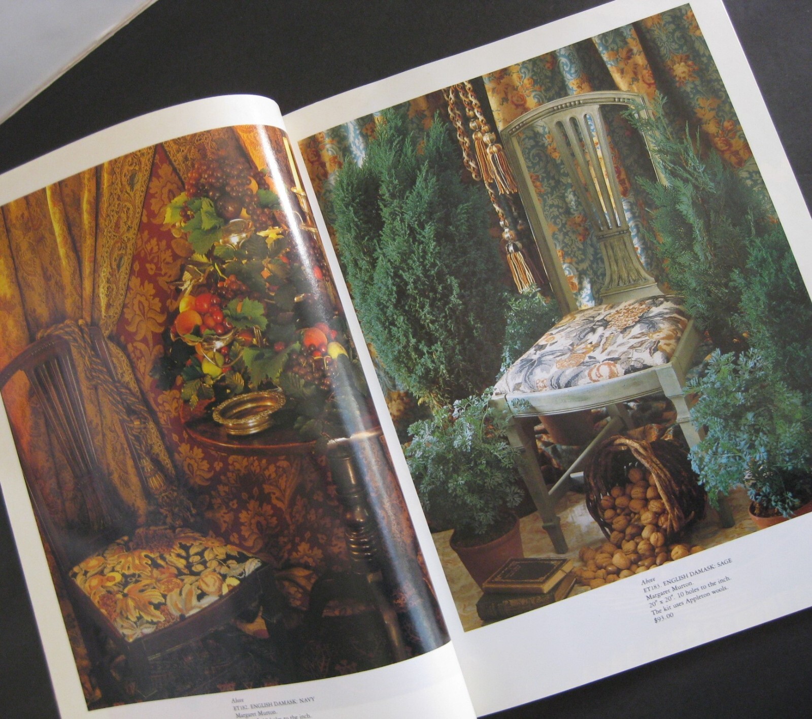 Vintage 1991 Ehrman Tapestry Knitting Catalog Kits Kaffe Fassett