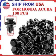 100Pcs 10mm Bumper Clips Retainer Auto Car Ri...