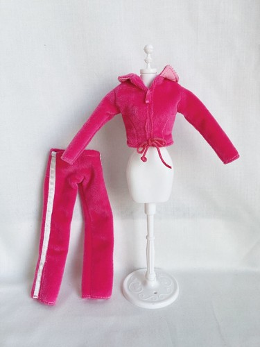 Hillary Duff Doll Working Out / Sport Pink Outfit Set - 2000s by Playmates