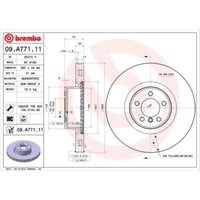 Brembo 2X Bremsscheibe Vorne Ø380 Mm InnenbelüFtet FüR Land Rover Range LM 4.4