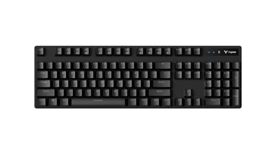 Rapoo V500 PRO Gaming Tastatur kabellos USB QWERTZ mechanische Switches 120h Akk