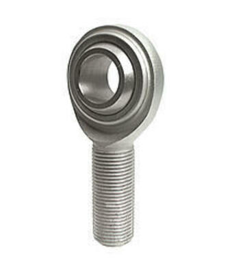CM Rod End, Spherical, 1/2'' Bore, RH Male Thread, Steel, Zinc Oxide, Each