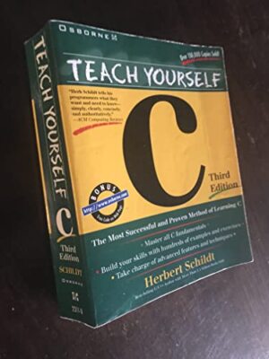TEACH YOURSELF C, THIRD EDITION, Schildt, Herbert