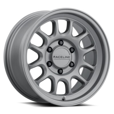 18x9 +18 Raceline 958T Rogue 6x135 Titanium Wheels (Set of 4)