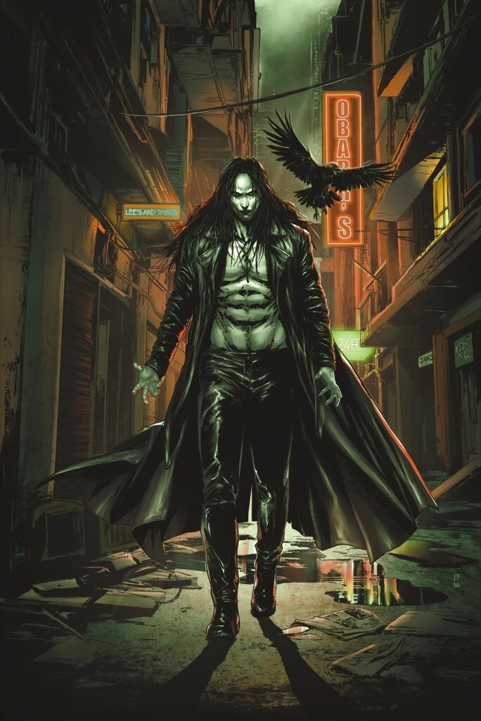 CROW DEAD TIME 1 RAYMOND GAY EXCLUSIVE NYCC 2024 VIRGIN VARIANT NM CROW DEAD TIME 1 RAYMOND GAY EXCLUSIVE NYCC 2024 VIRGIN VARIANT NM