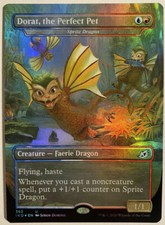 Dorat, the Perfect Pet - FOIL SHOWCASE - Ikoria- Pack Fresh NM